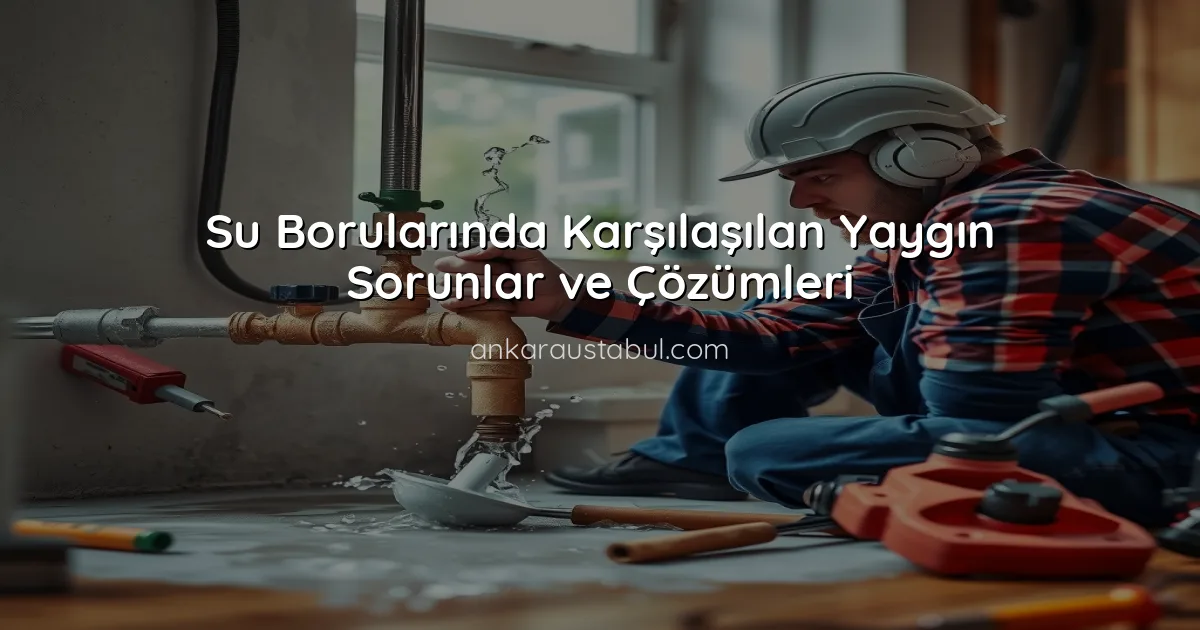 Su Borularında Karşılaşılan Yaygın Sorunlar ve Çözümleri